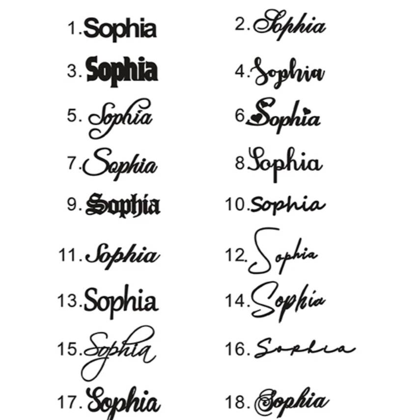 Child's Custom Cartoon Necklace