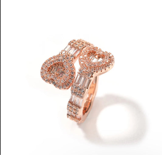 Bling Heart Ring