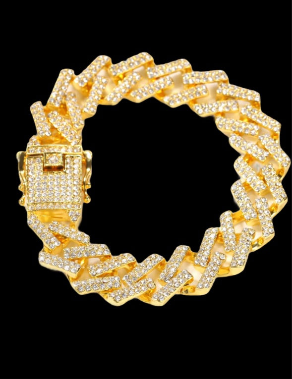 Iced Out Cuban Anklet