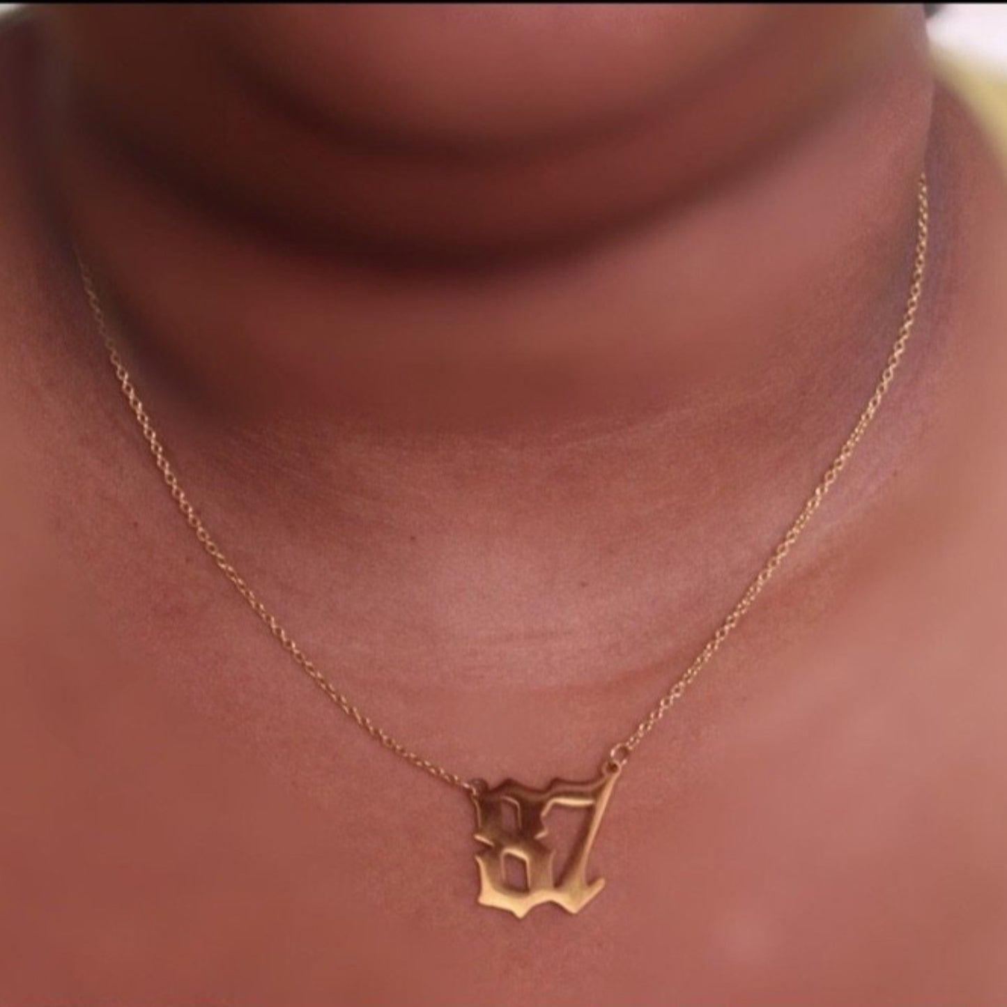 Old English Birth Year Chain