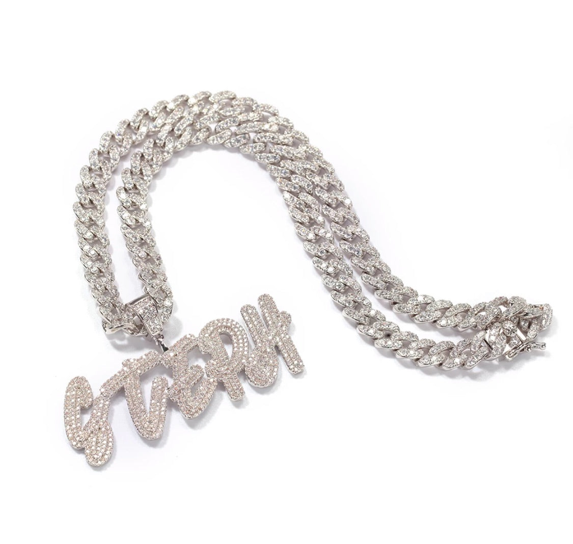 Custom Name Cuban Link Necklace