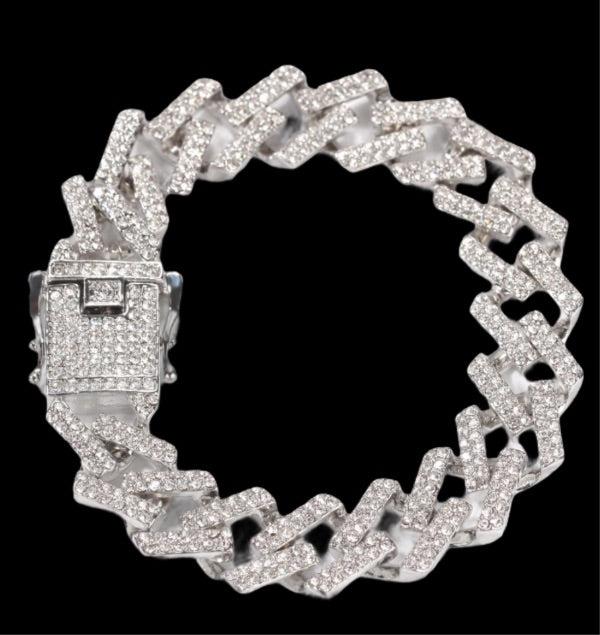 Iced Out Cuban Anklet