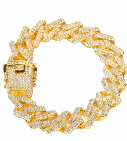 Iced Out Cuban Anklet