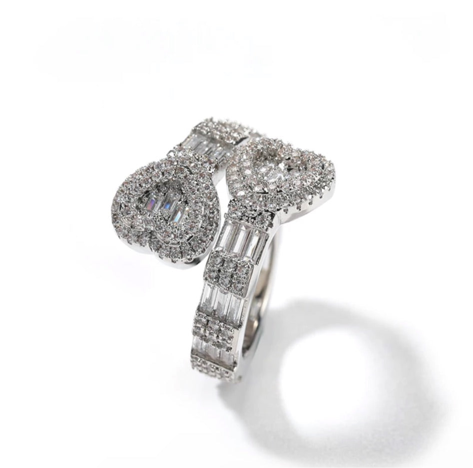 Bling Heart Ring