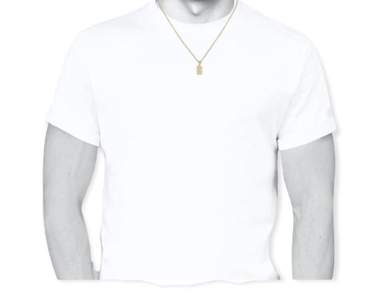 Custom 10 K Yellow Gold Single Number Pendant