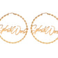 Twisted Custom Hoop