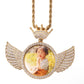 Crown Me Wing Photo Pendant